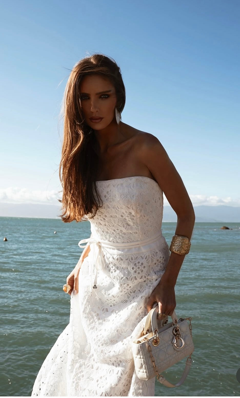 Karmani Grupir mid dress