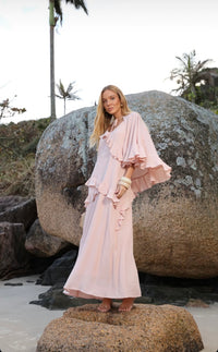 Dannie Ruffles Long Dress