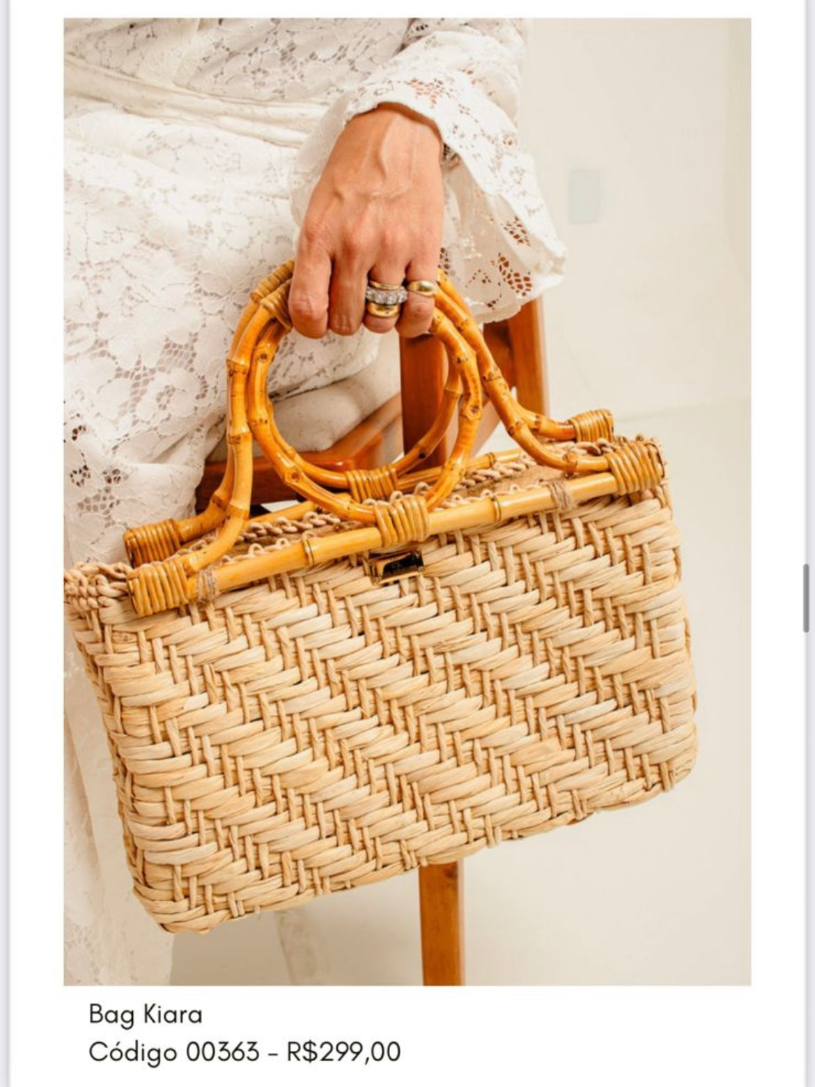 Kiara Bambu Handbag