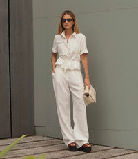 Dayse two pieces Linen set