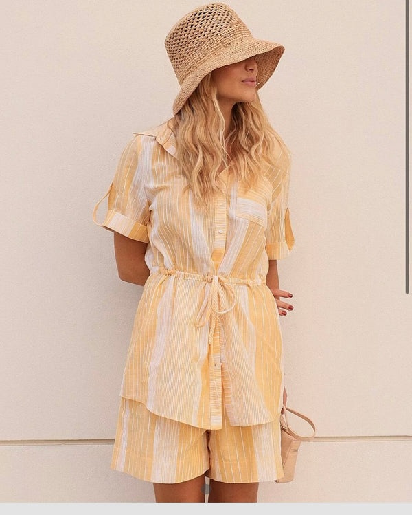 Tricoline two pieces set