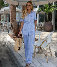 Tricoline two pieces set