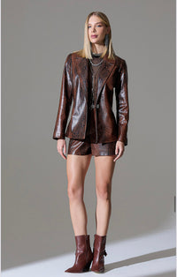 Manie organic leather set