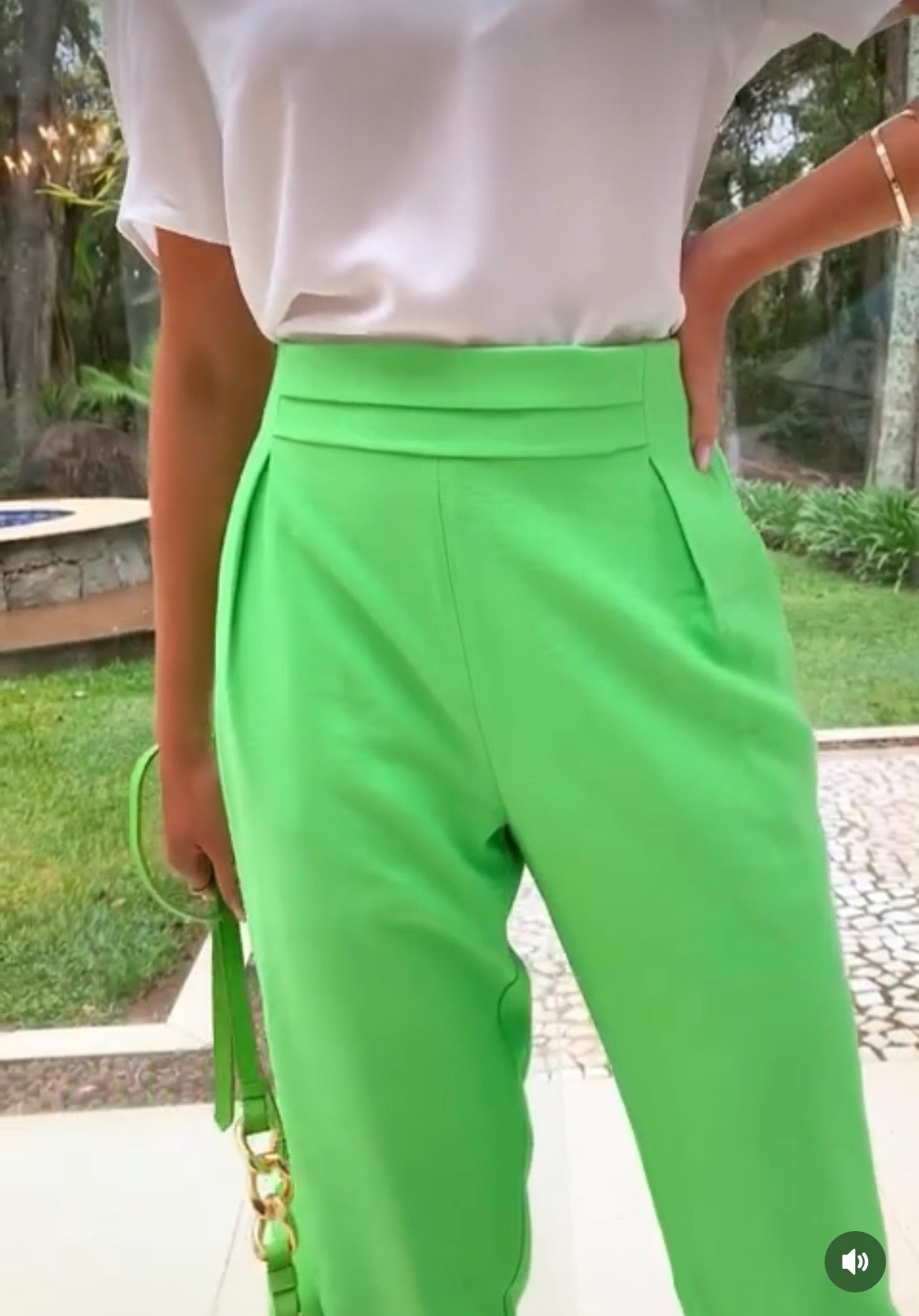 High waist pants