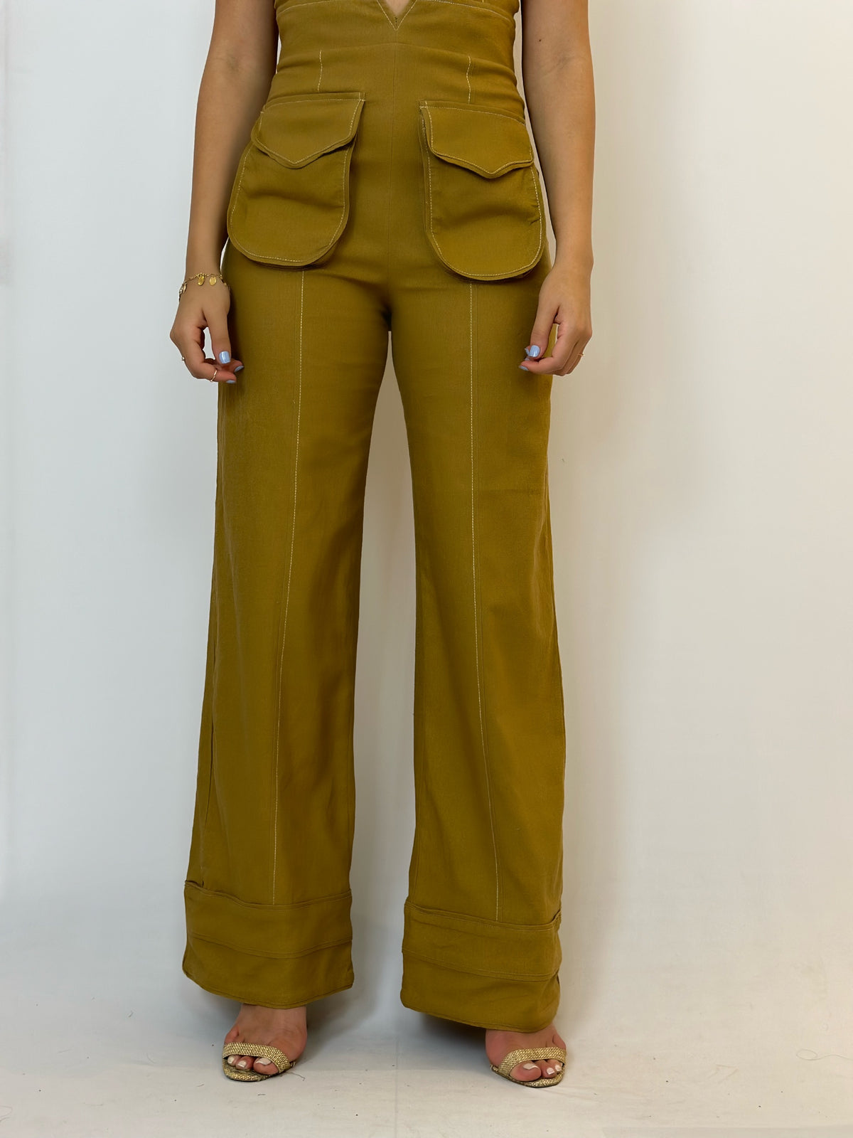 Zendaya Linen Jumpsuit